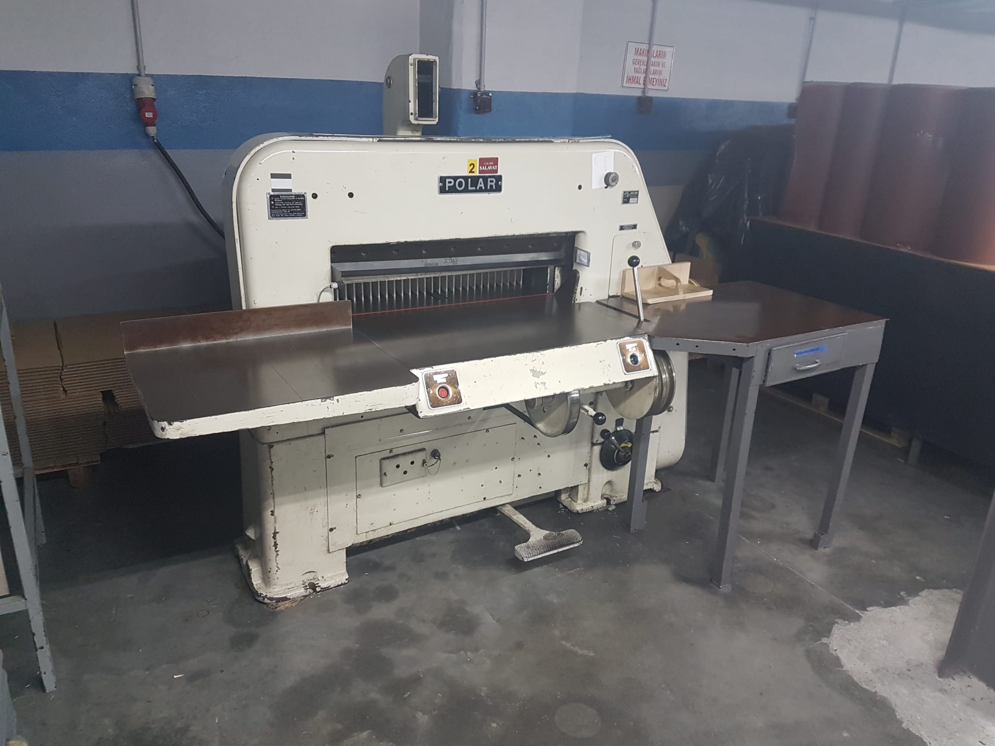 POLAR ADOLPH MOHR GUILLIOTINE