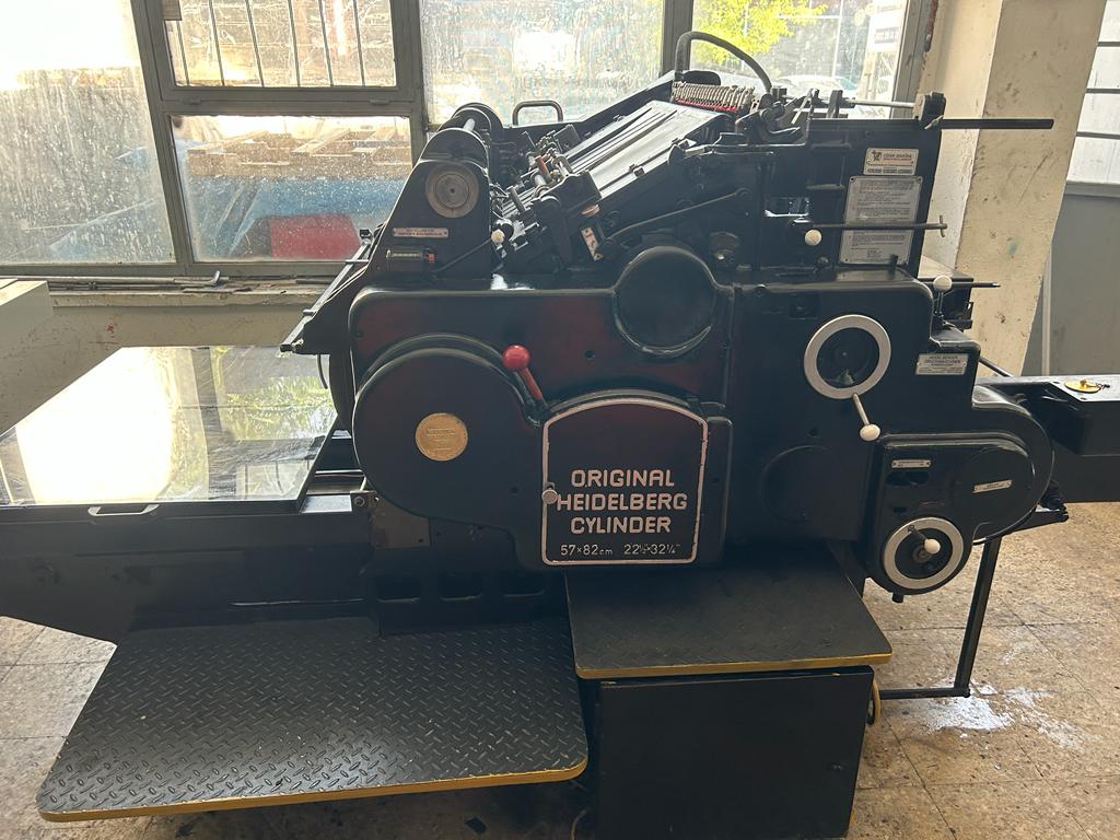 57/82 Heidelberg-Cylinder - Kazanlı Keski Makinasi