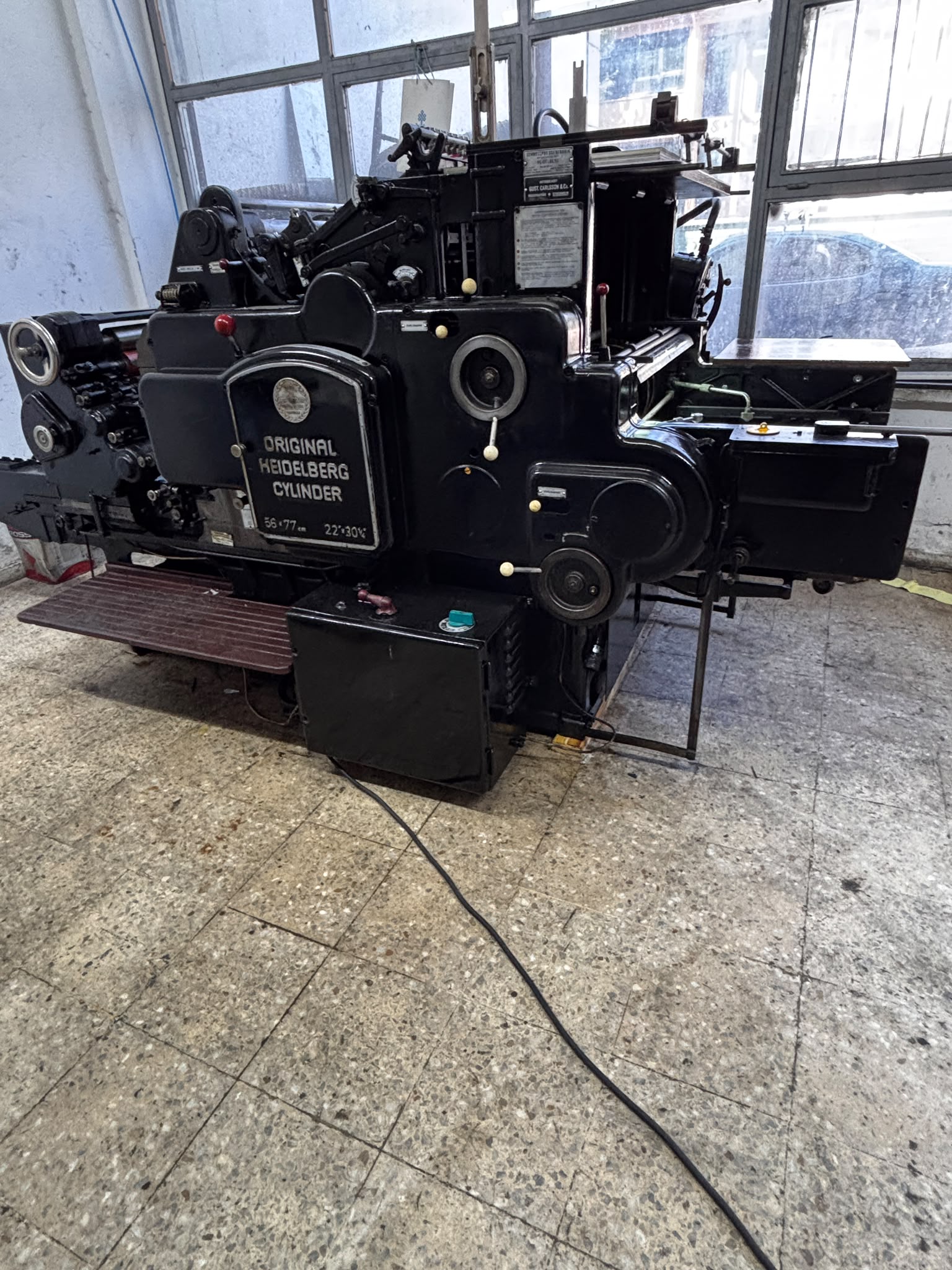 56/77 HEIDELBERG KAZANLI KESKİ MAKİNASI