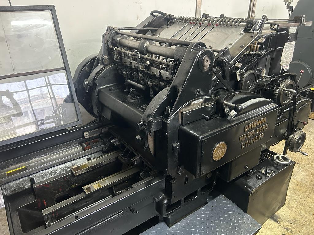 50/70 Heidelberg-Cylinder - Kazanlı Keski Makinasi