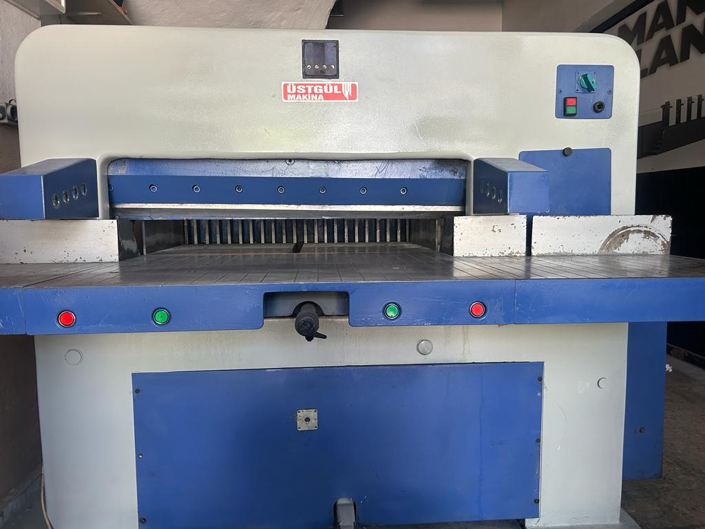 85 Cm Üstgül Giyotin Dijital Metre - Hava Tabla - Fotosel-Hidrolik 2000 Model 